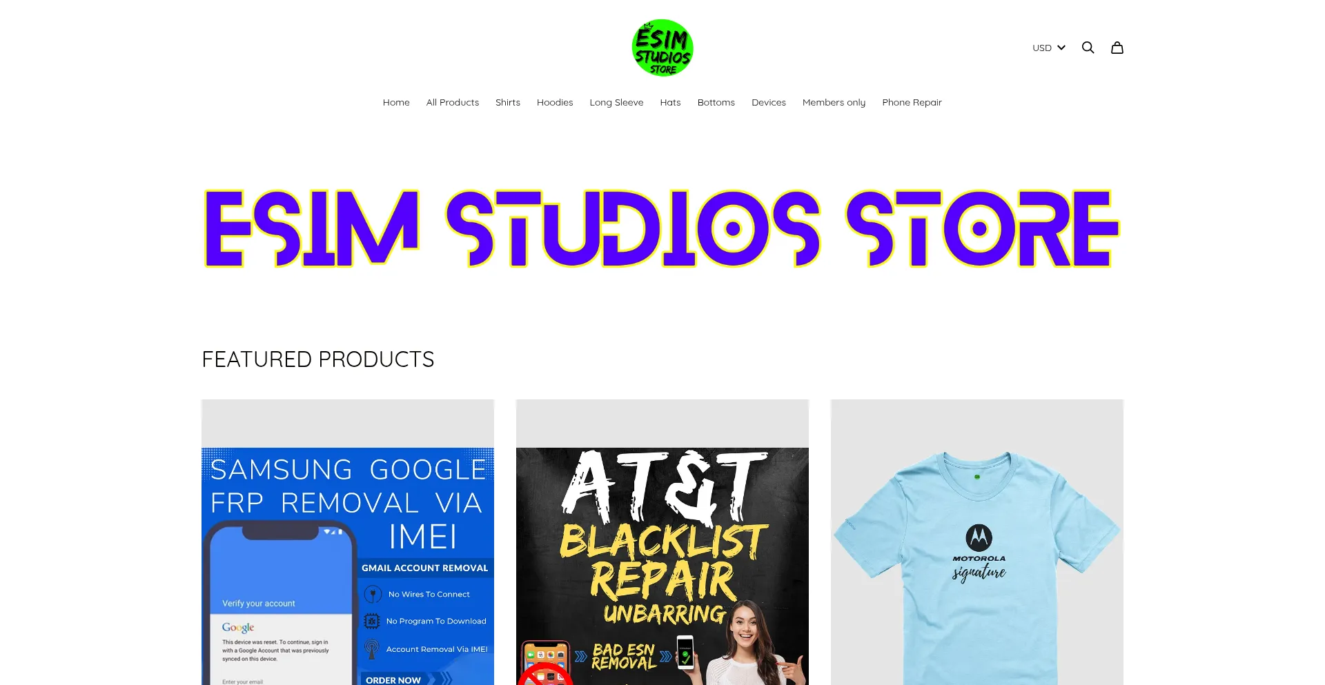 Esimstudios.store