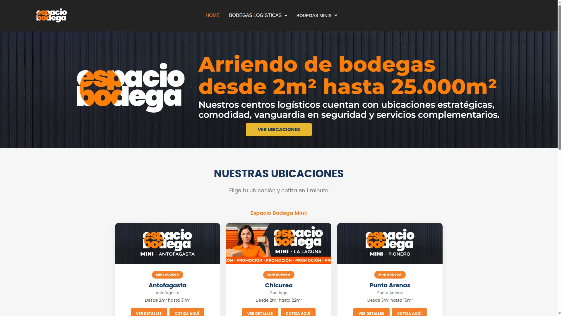 Espaciobodegas.cl