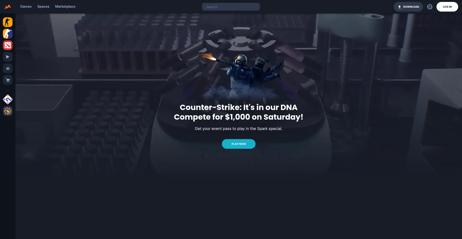 Website screenshot of Esportschallengermode.world