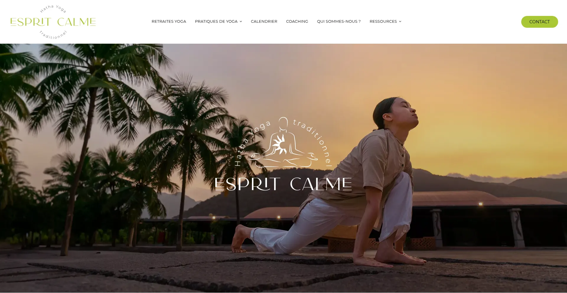 Esprit-calme.fr Screenshot