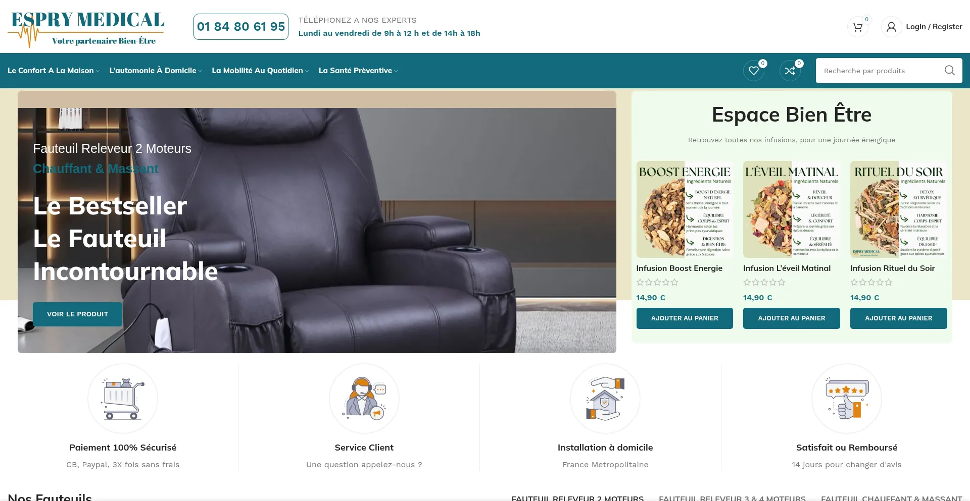 Espry-medical.com Screenshot