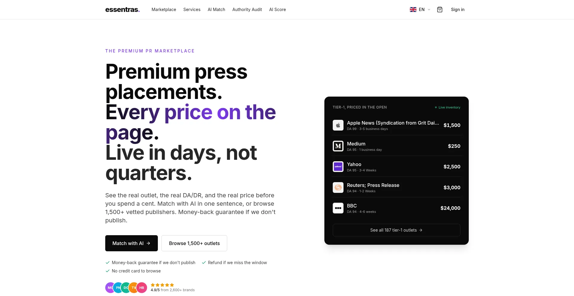 Essentras.com