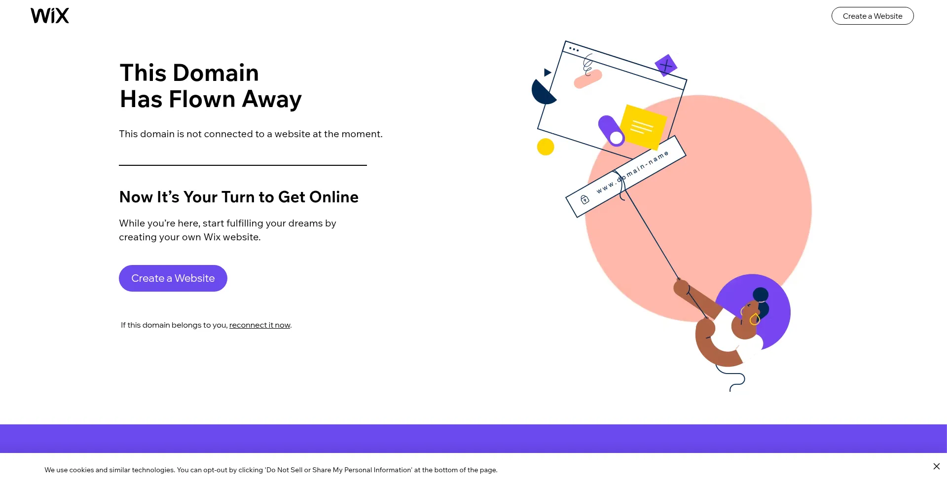 Website screenshot of Estateholic.com