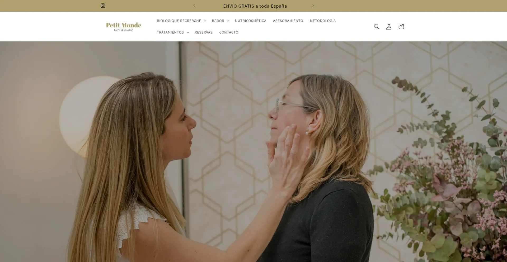 Website screenshot of Esteticapetitmonde.com