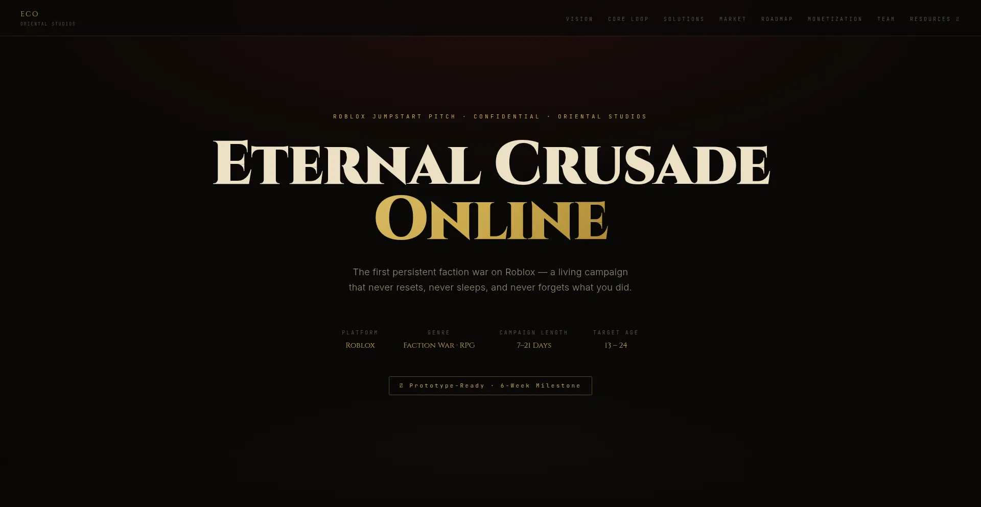 Eternalcrusadeonline.com