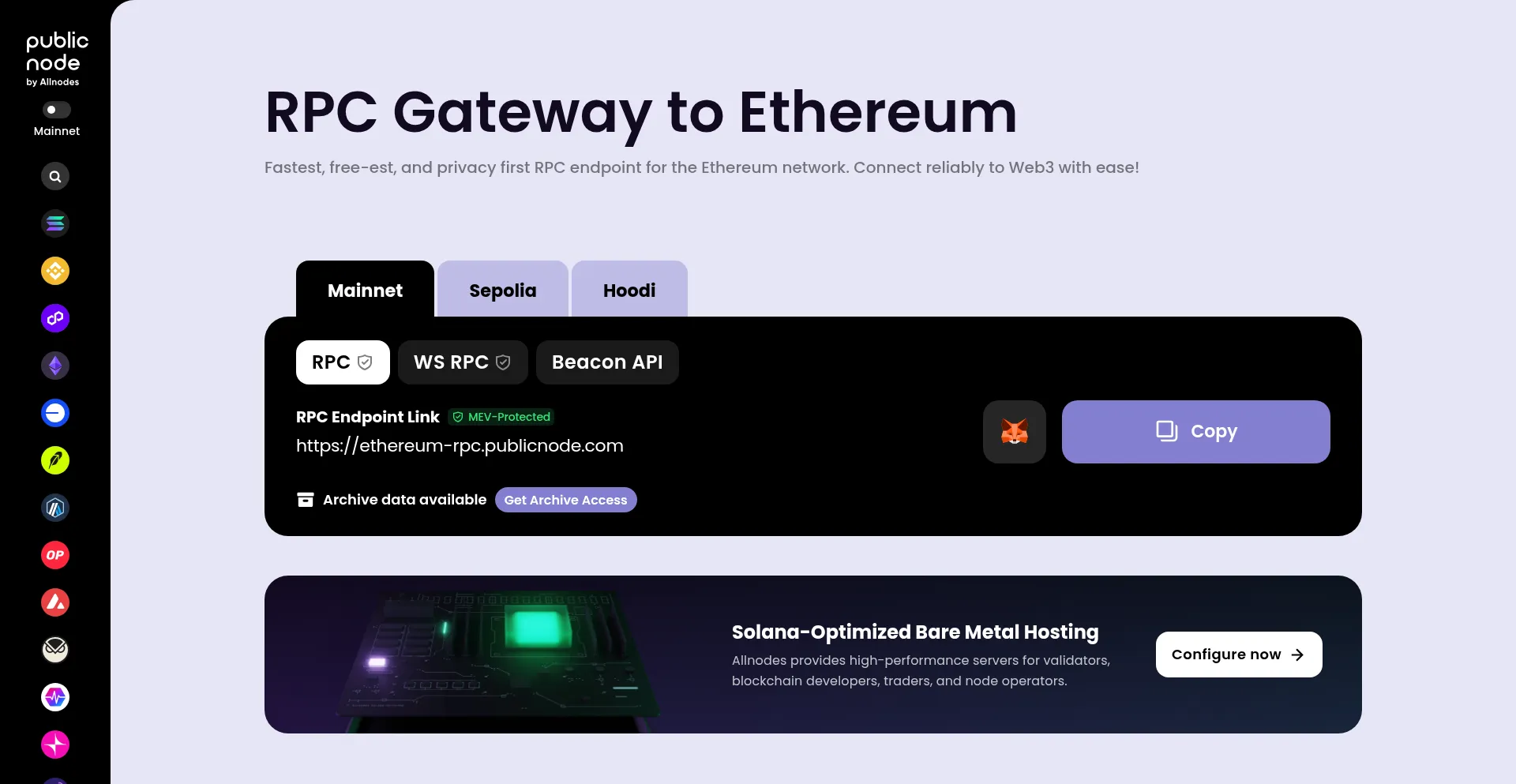 Ethereum-rpc.publicnode.com