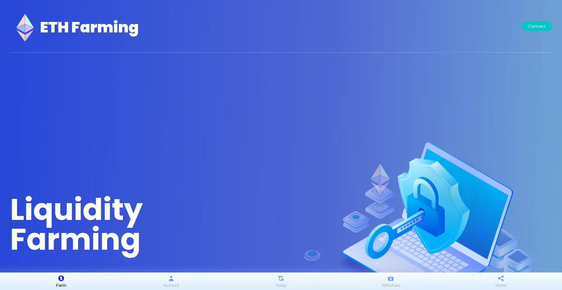 Website screenshot of Ethlmp.com