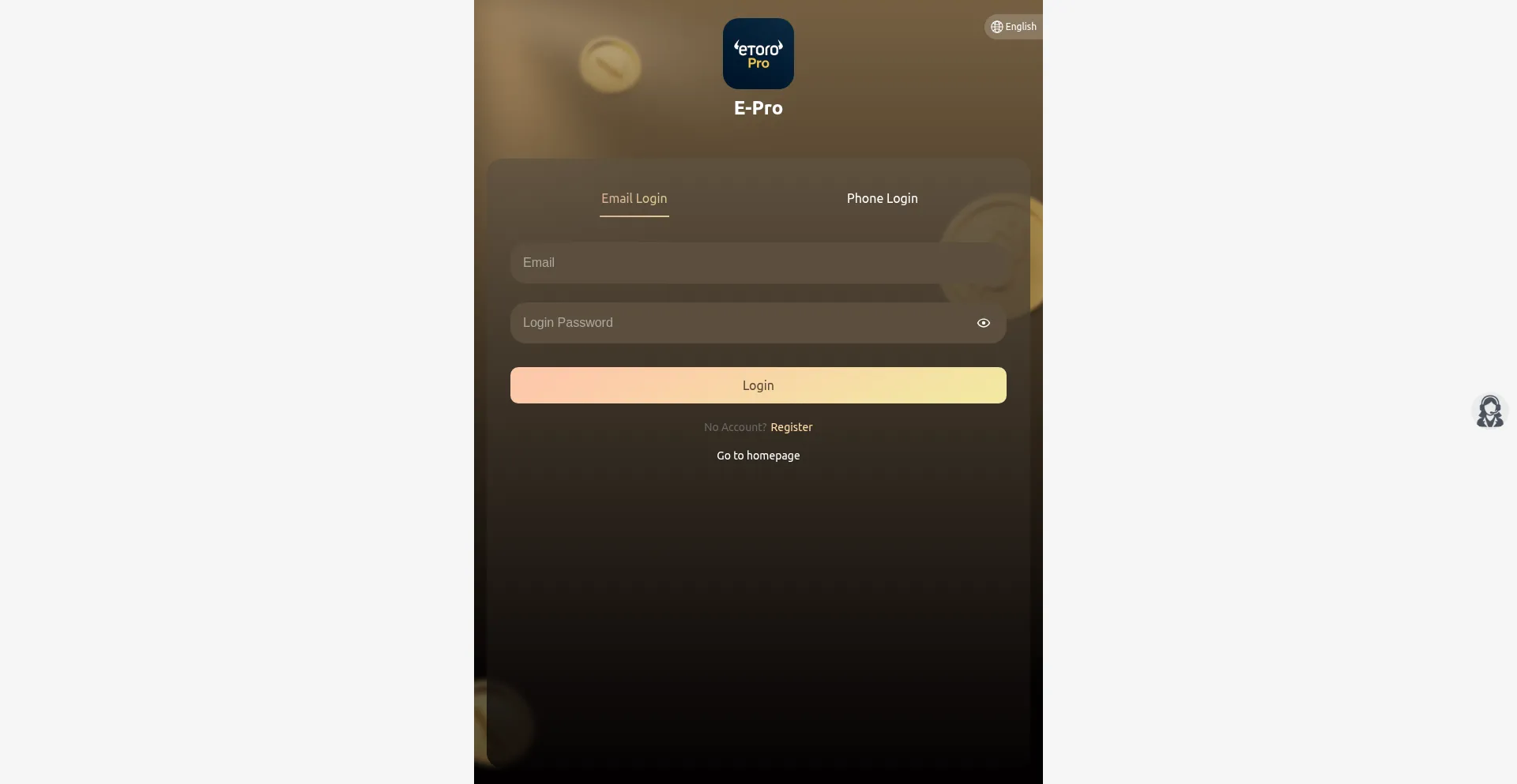Website screenshot of Etoraioplus.com