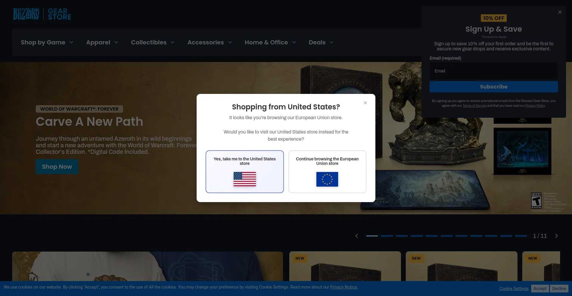 Eu.gear.blizzard.com