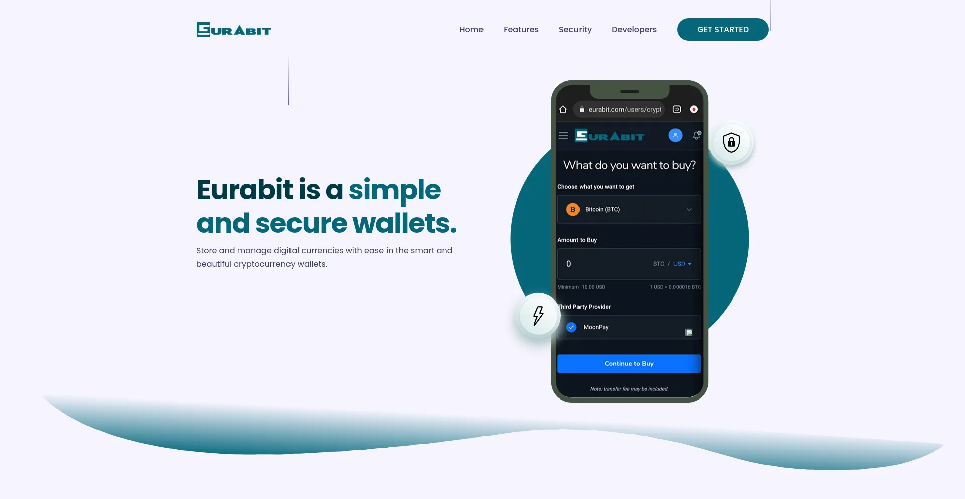 Website screenshot of Eurabit.com