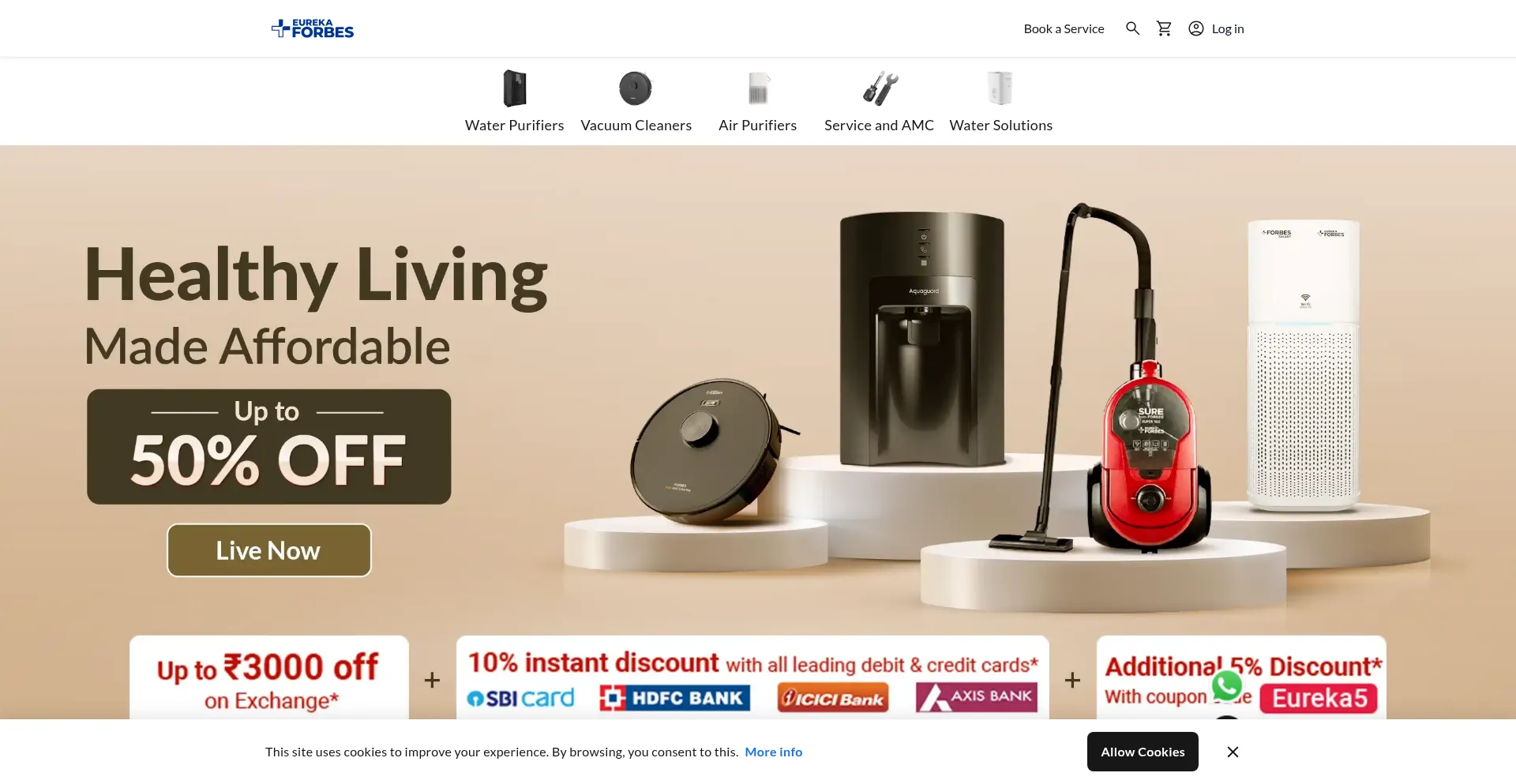 Eurekaforbes.com