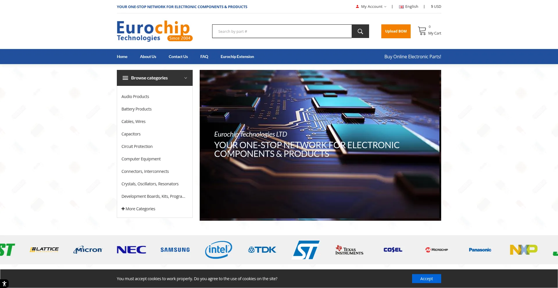 Eurochip-tech.com Screenshot