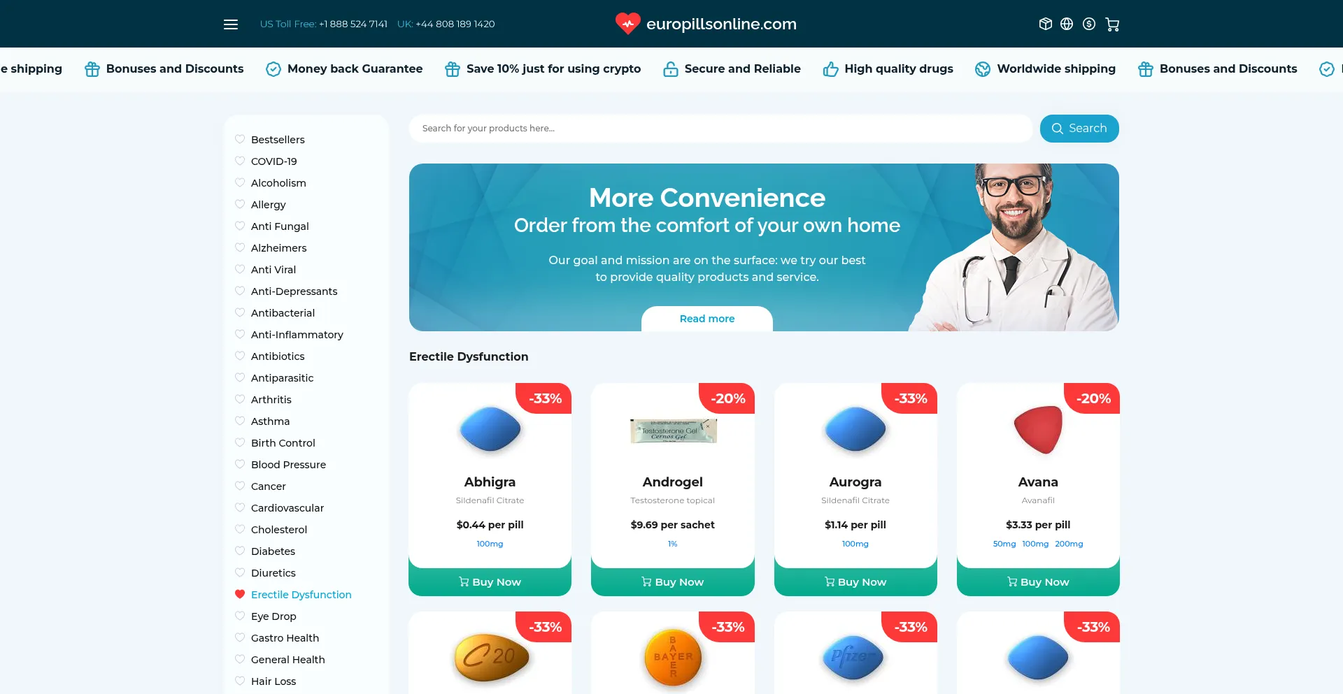 Is Europillsonline.com Safe?