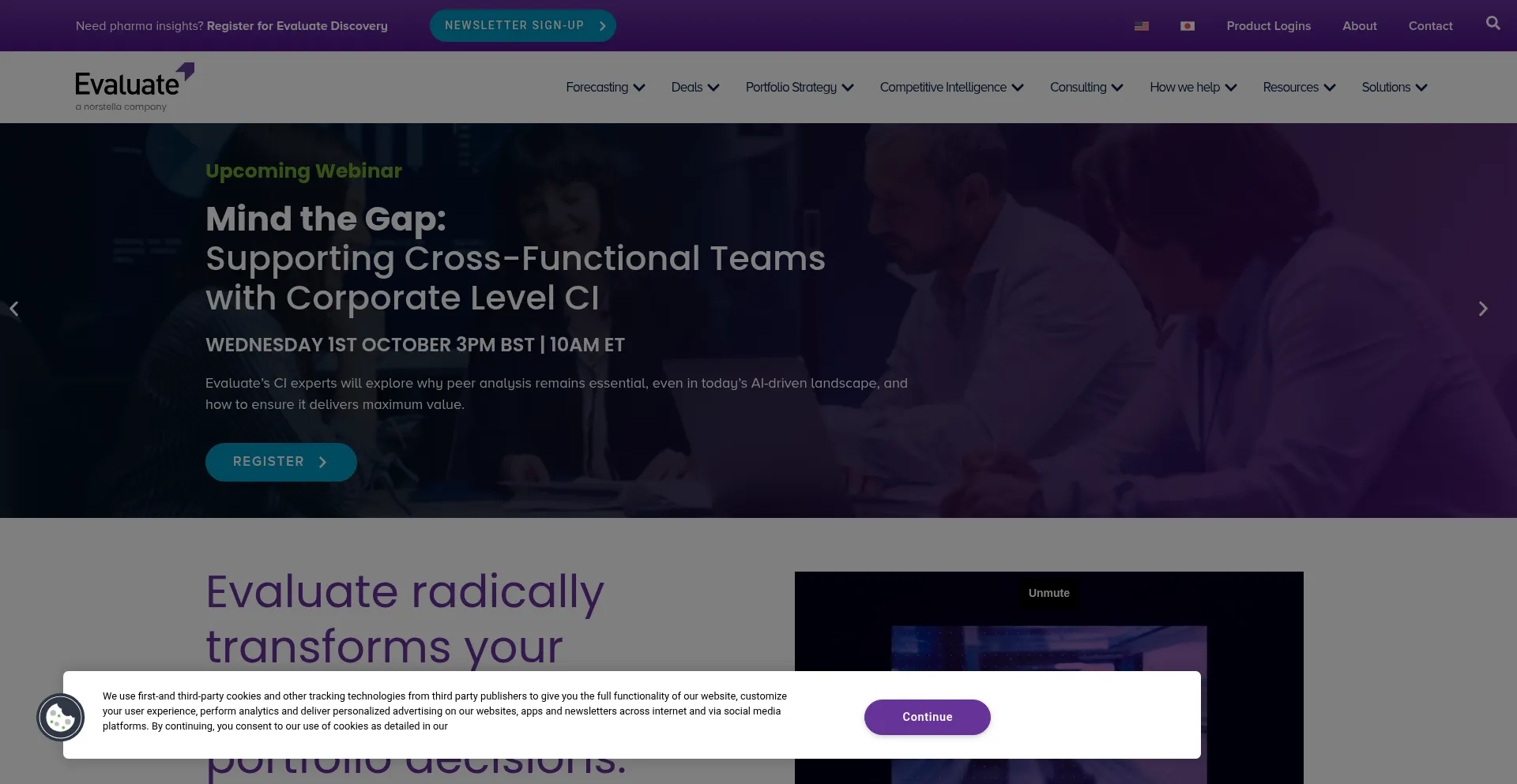 Evaluate.com Screenshot