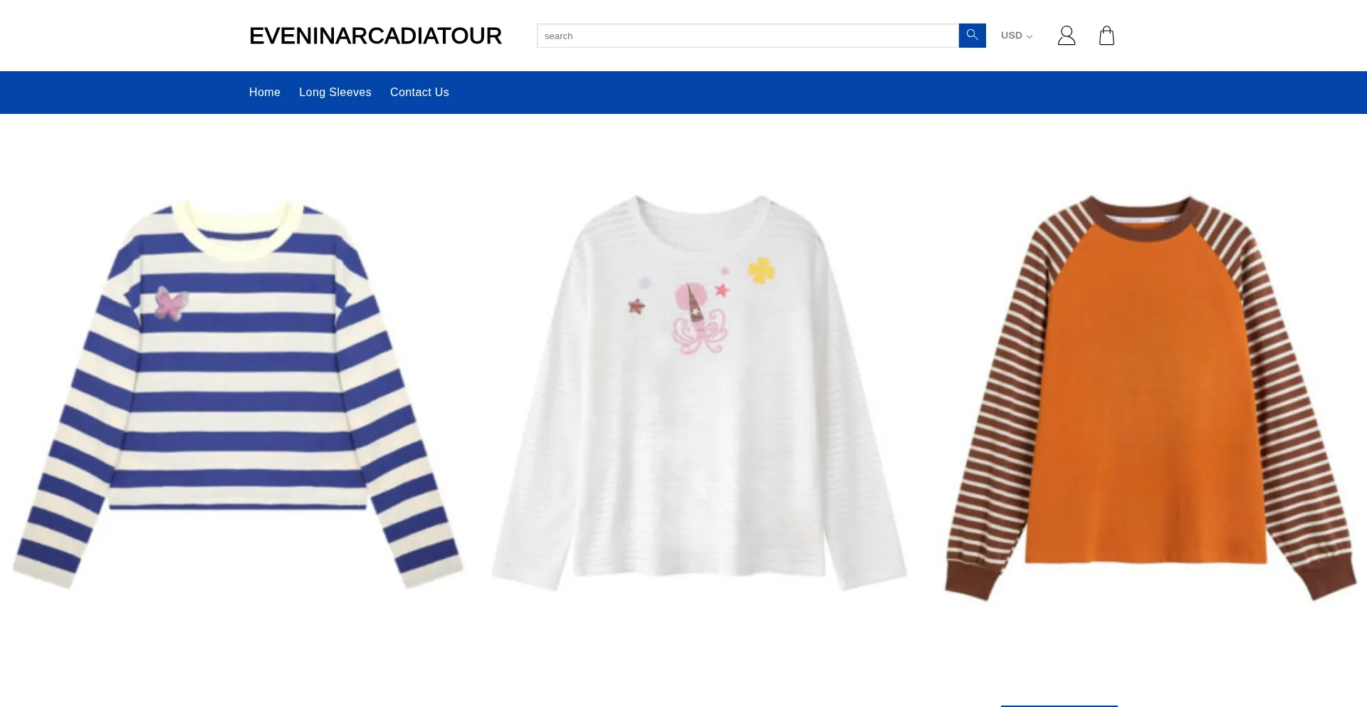 Eveninarcadiatour.shop Screenshot