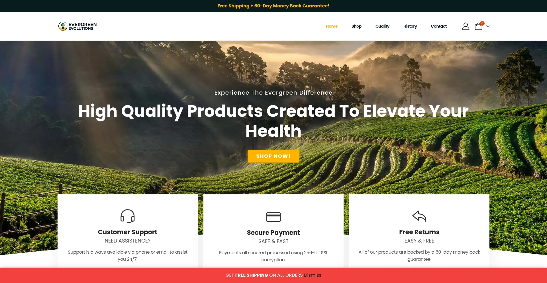 Is Evergreenevolutions.com Safe?