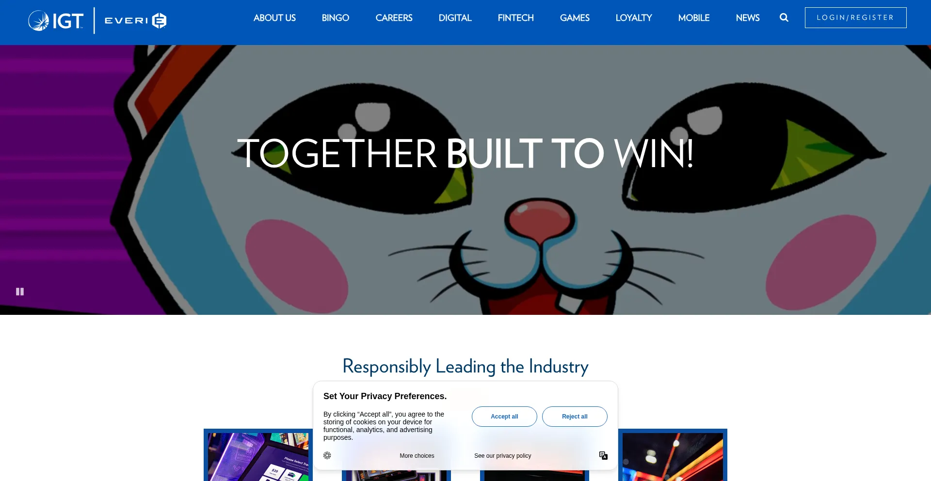Everi.com Screenshot