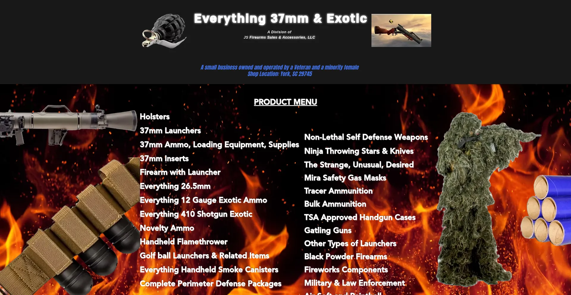 Everything37mmandexotic.com Screenshot