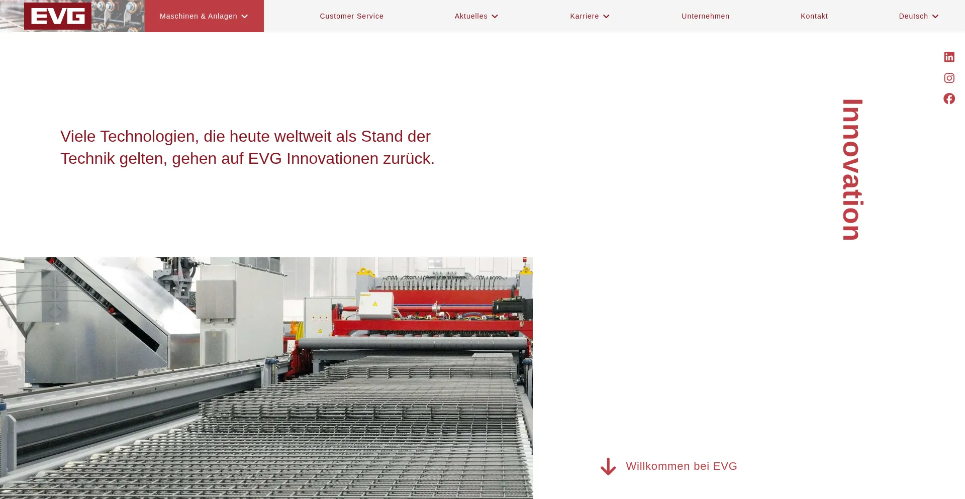 Evg.com Screenshot