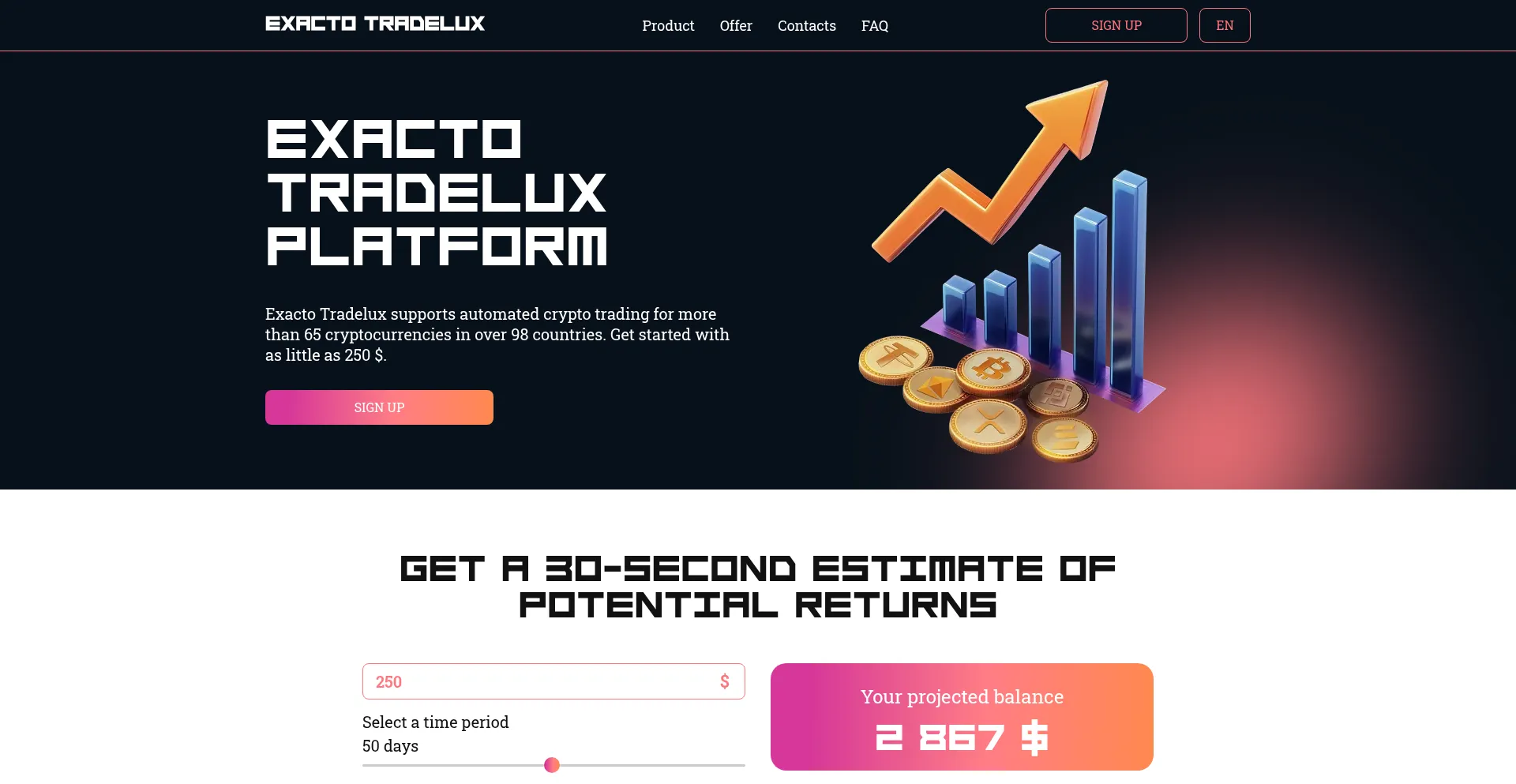 Is Exacto-tradelux.com Safe?