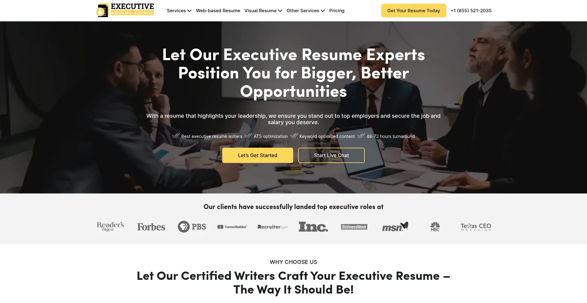Executiveresumeagency.com