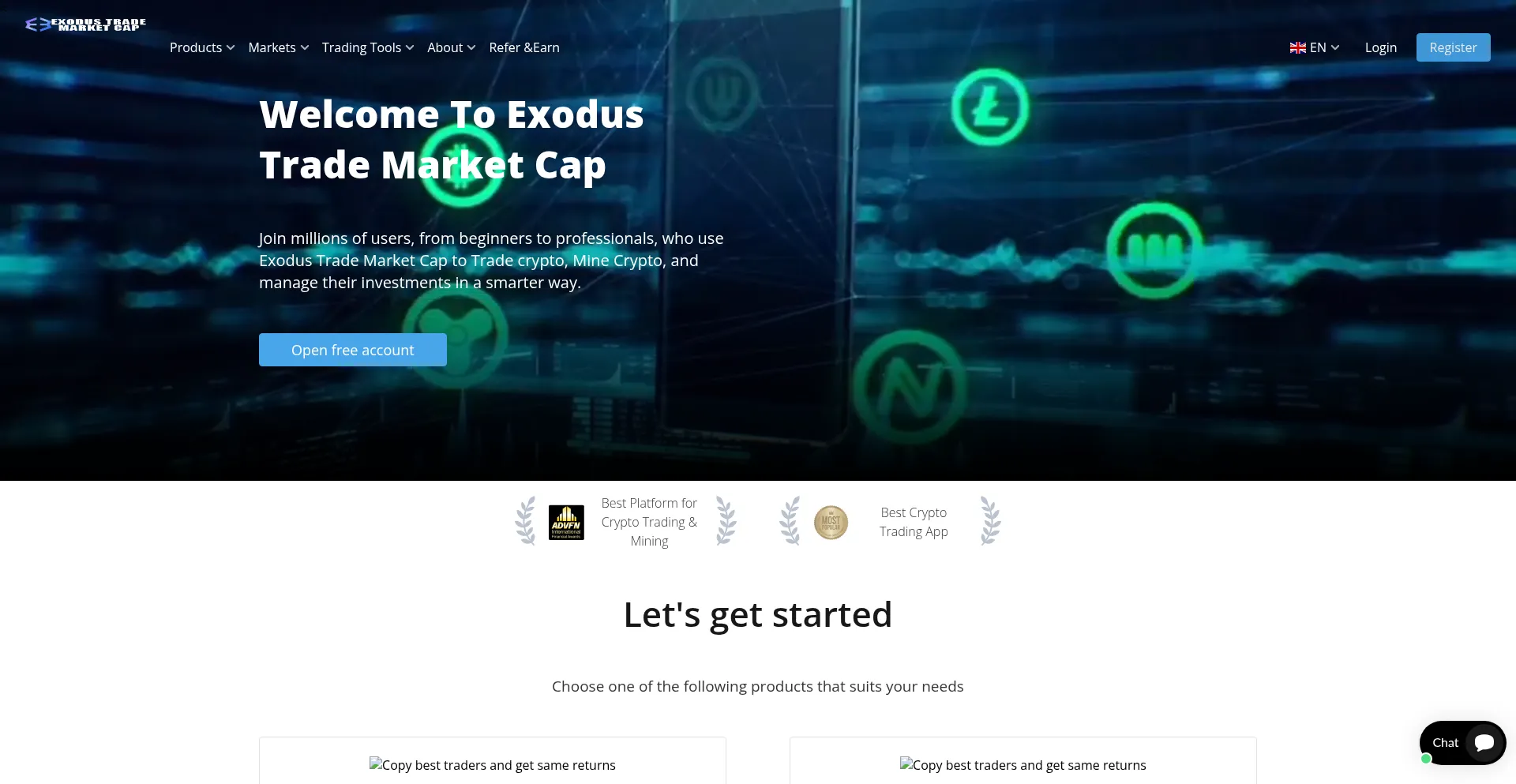 Exodustrademarketcap.com