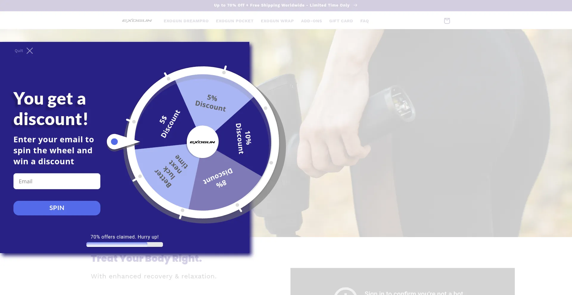 Exogun.com Screenshot