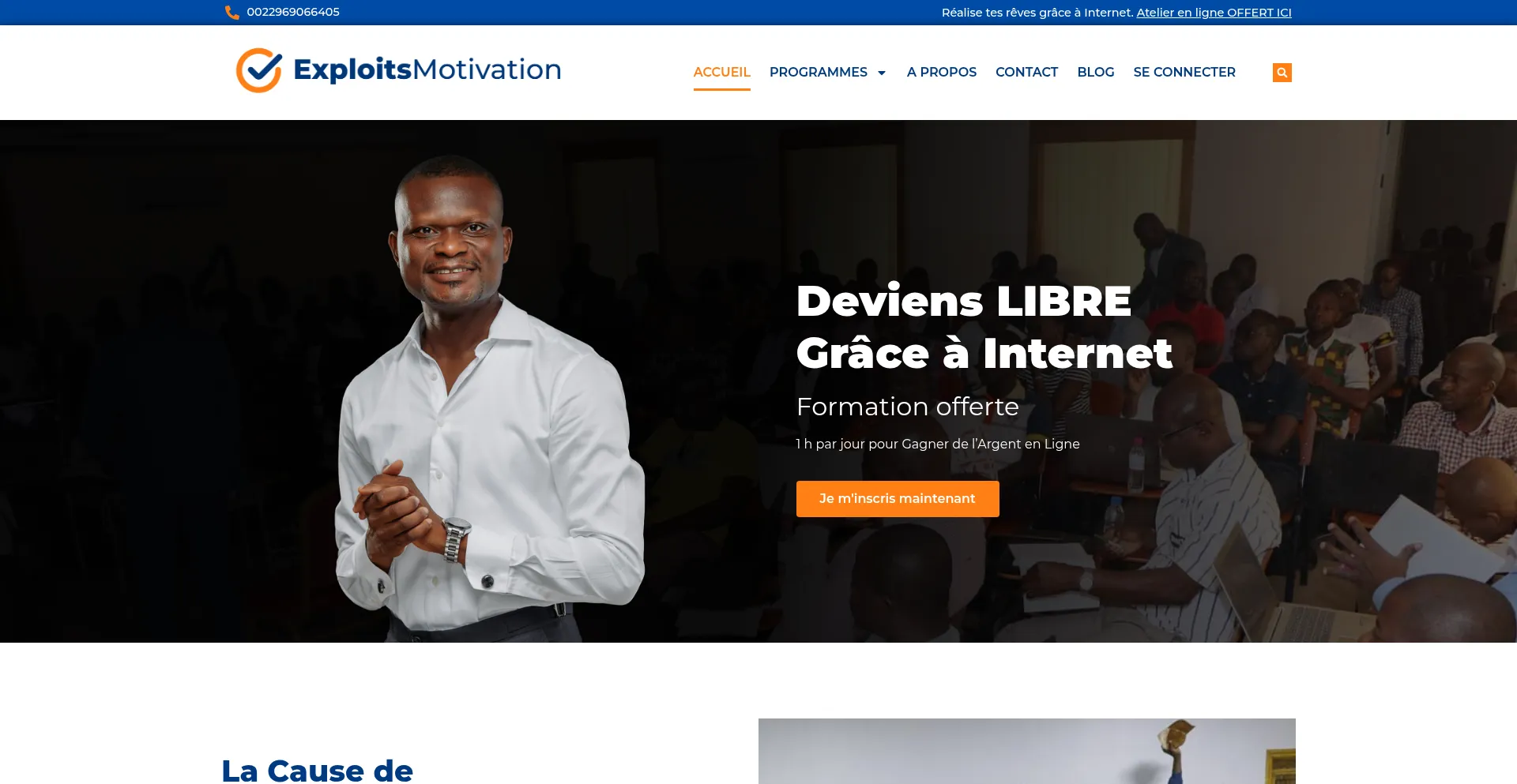 Exploitsmotivation.com Screenshot