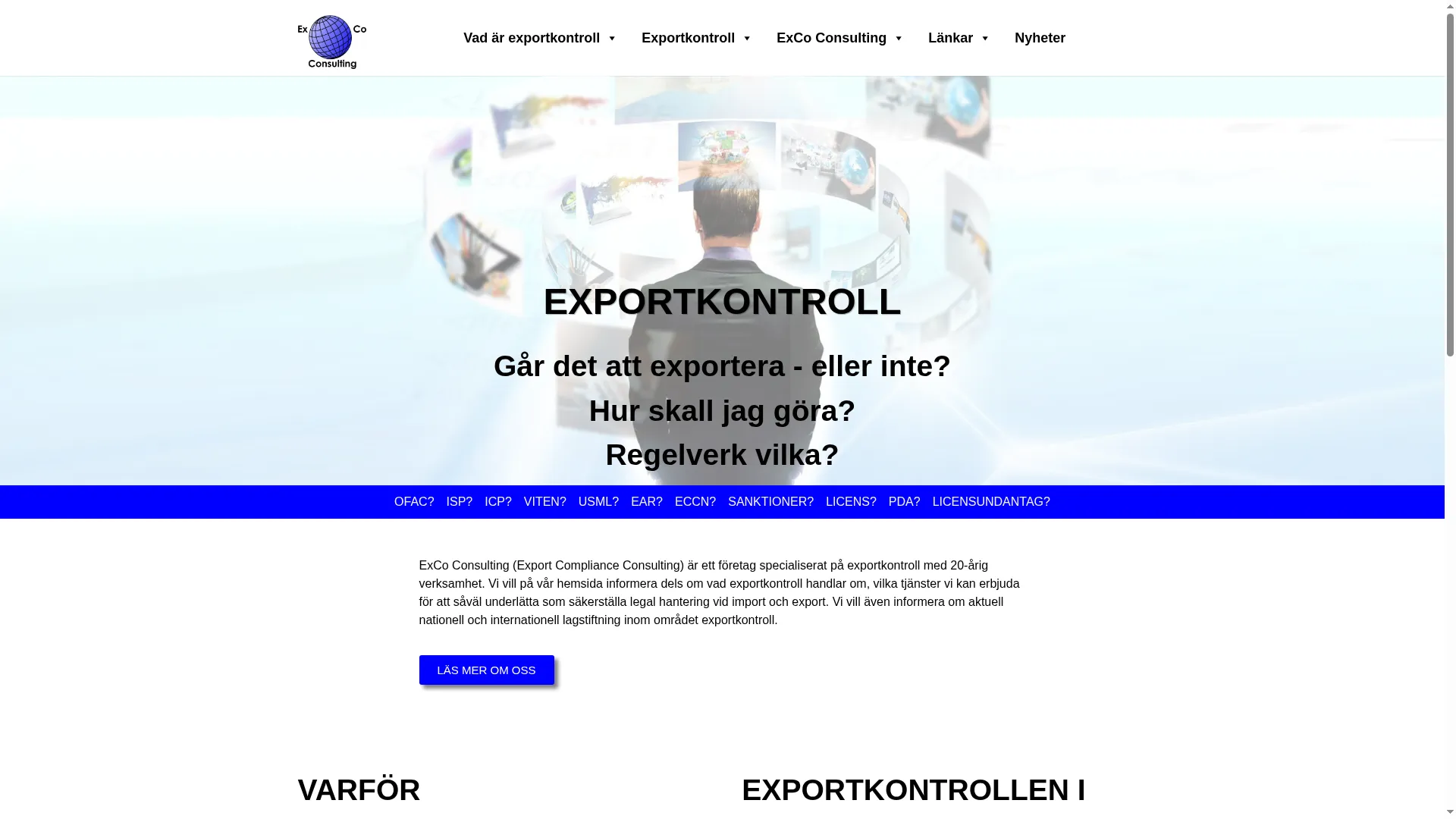 Exportcontrol.se