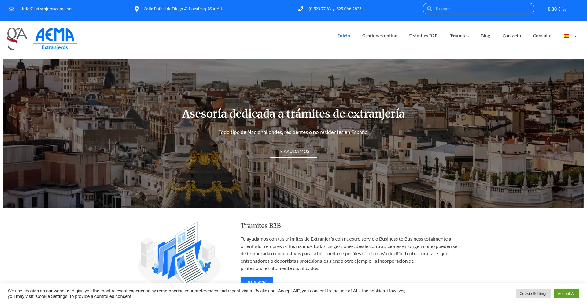 Is Extranjerosaema.com Safe?