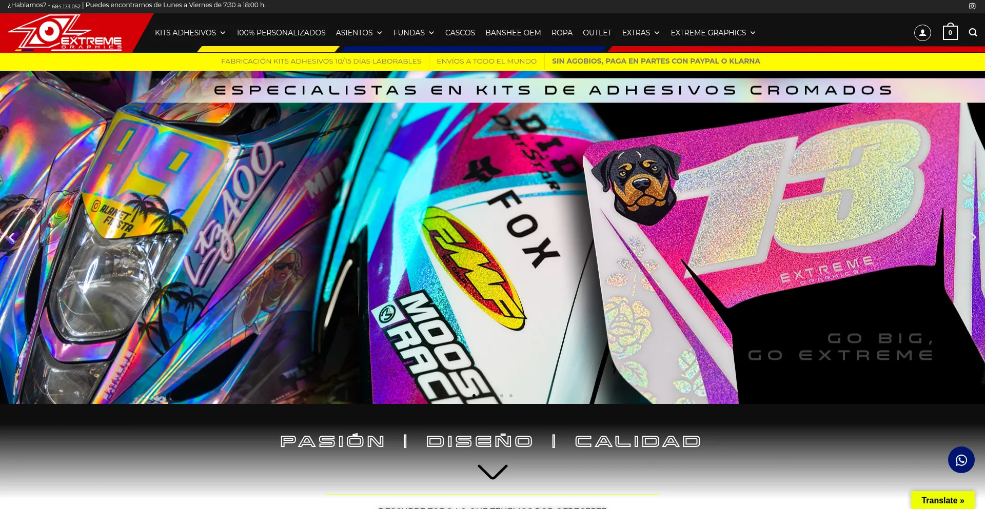 Extremegraphics.es Screenshot