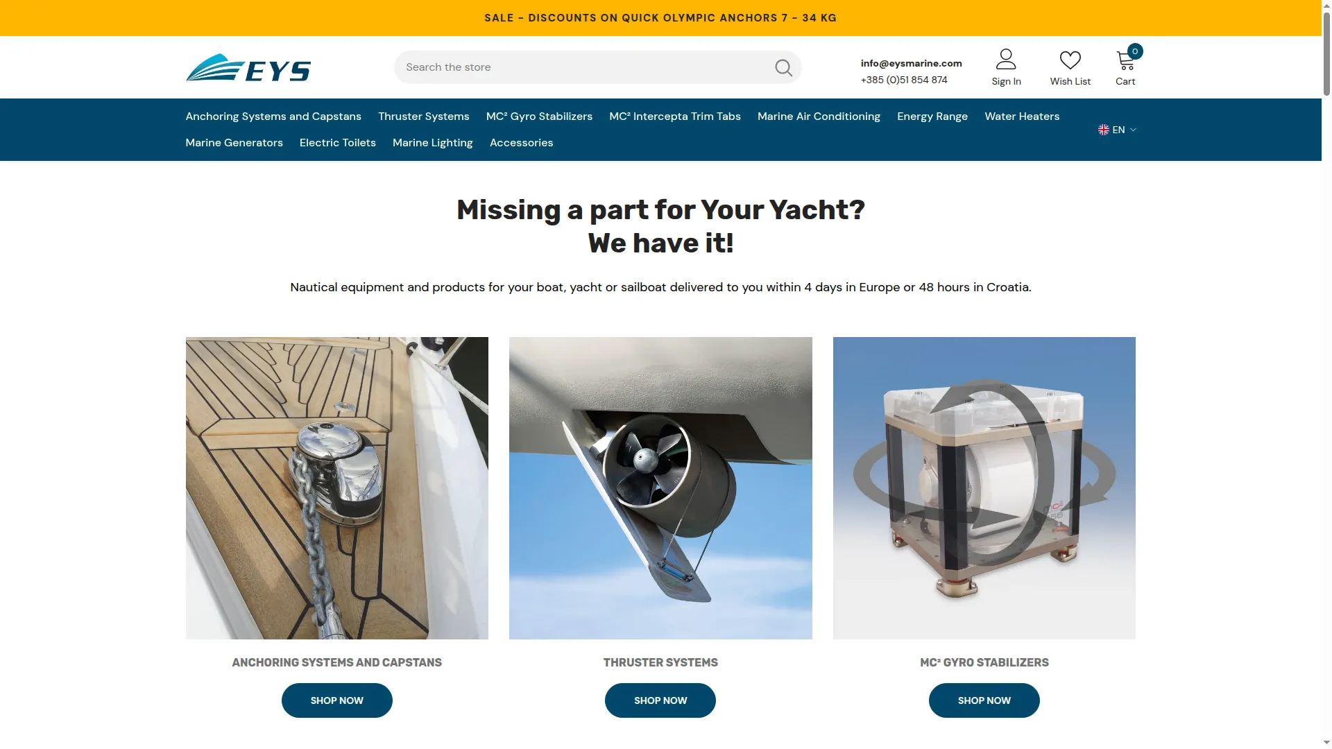 Eysmarine.com