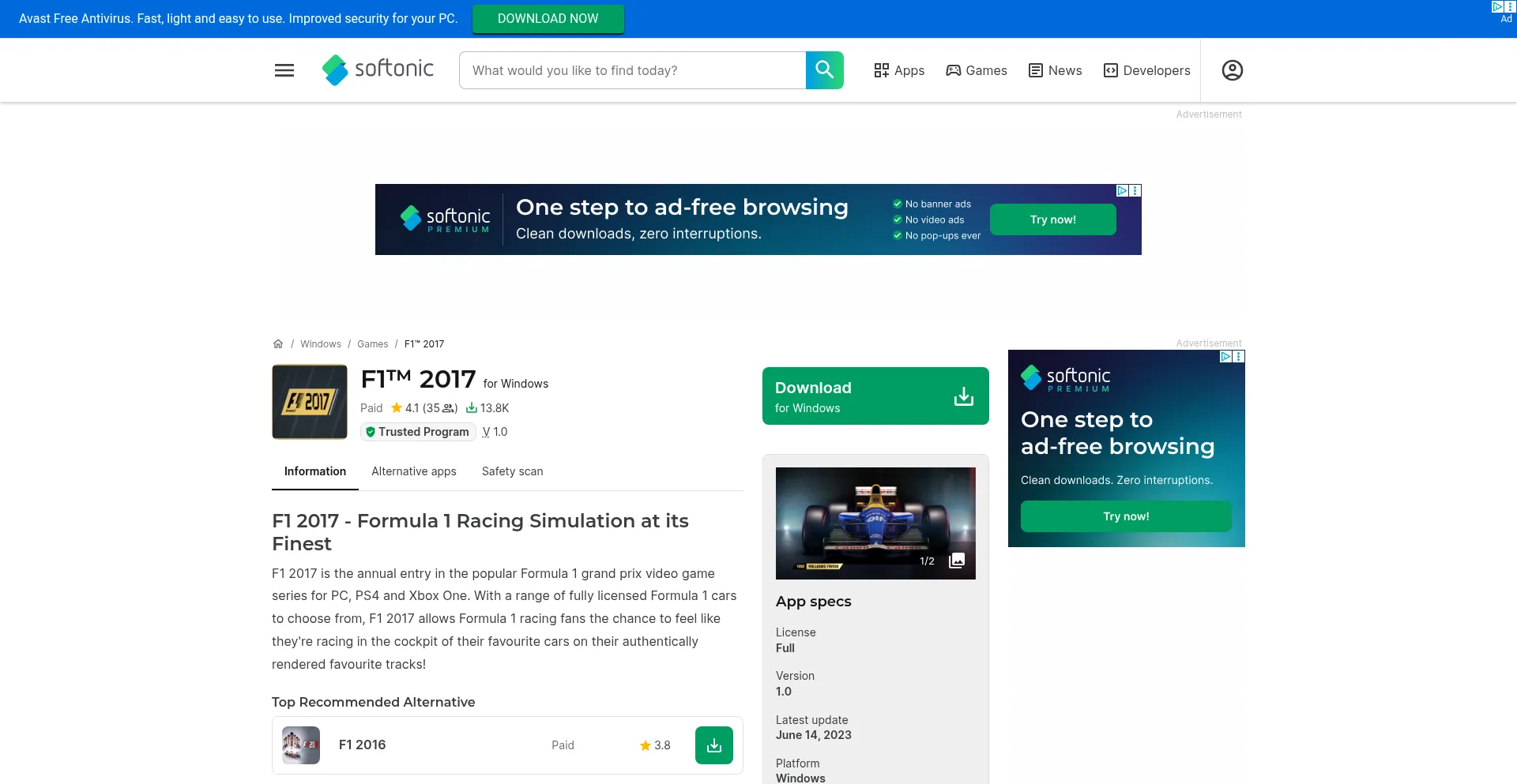 F1-2017.en.softonic.com