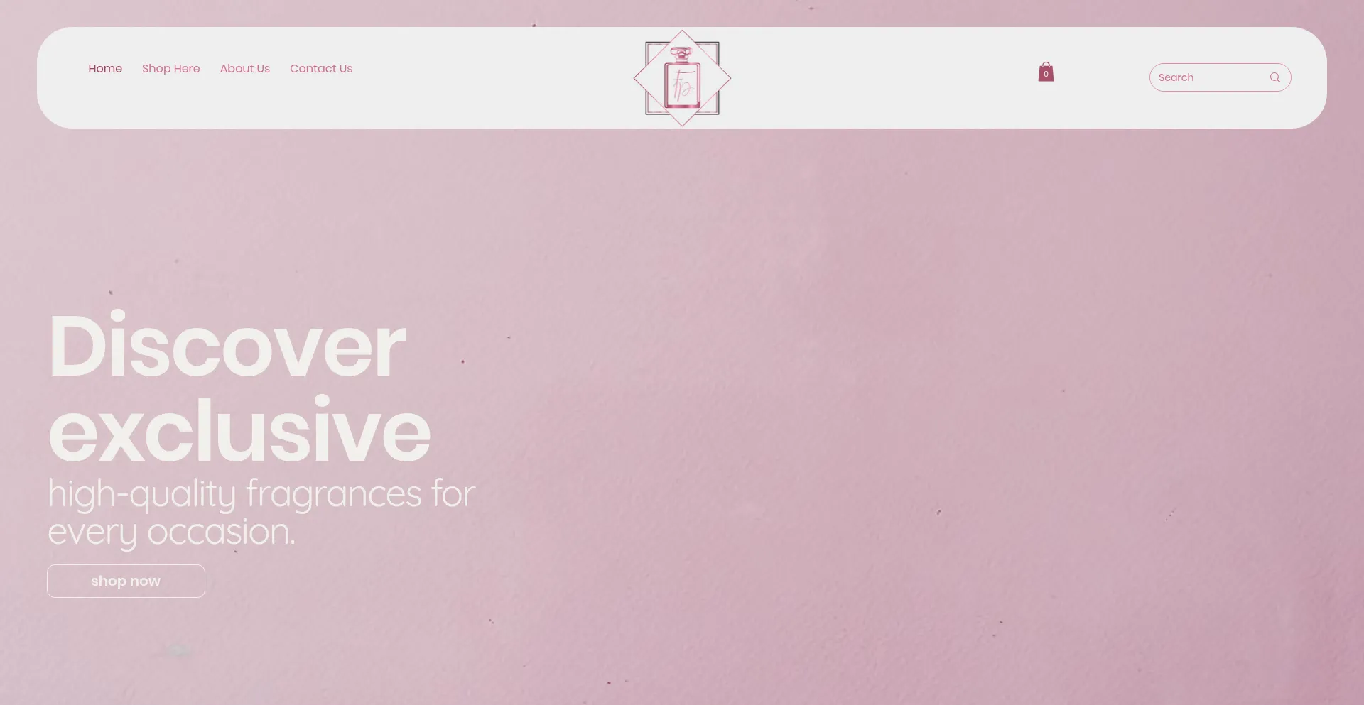 Website screenshot of Fabiperfumes.com