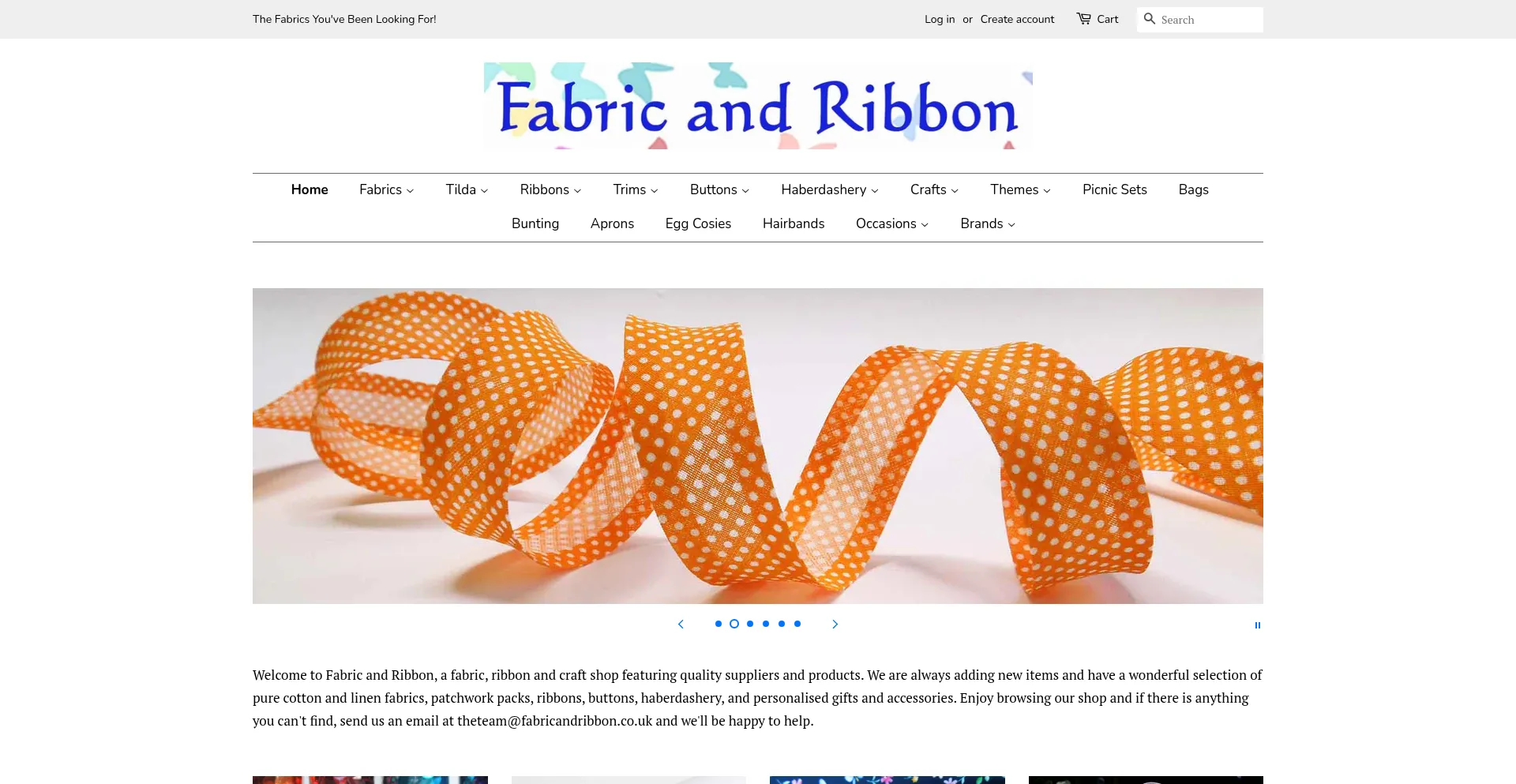 Fabricandribbon.co.uk