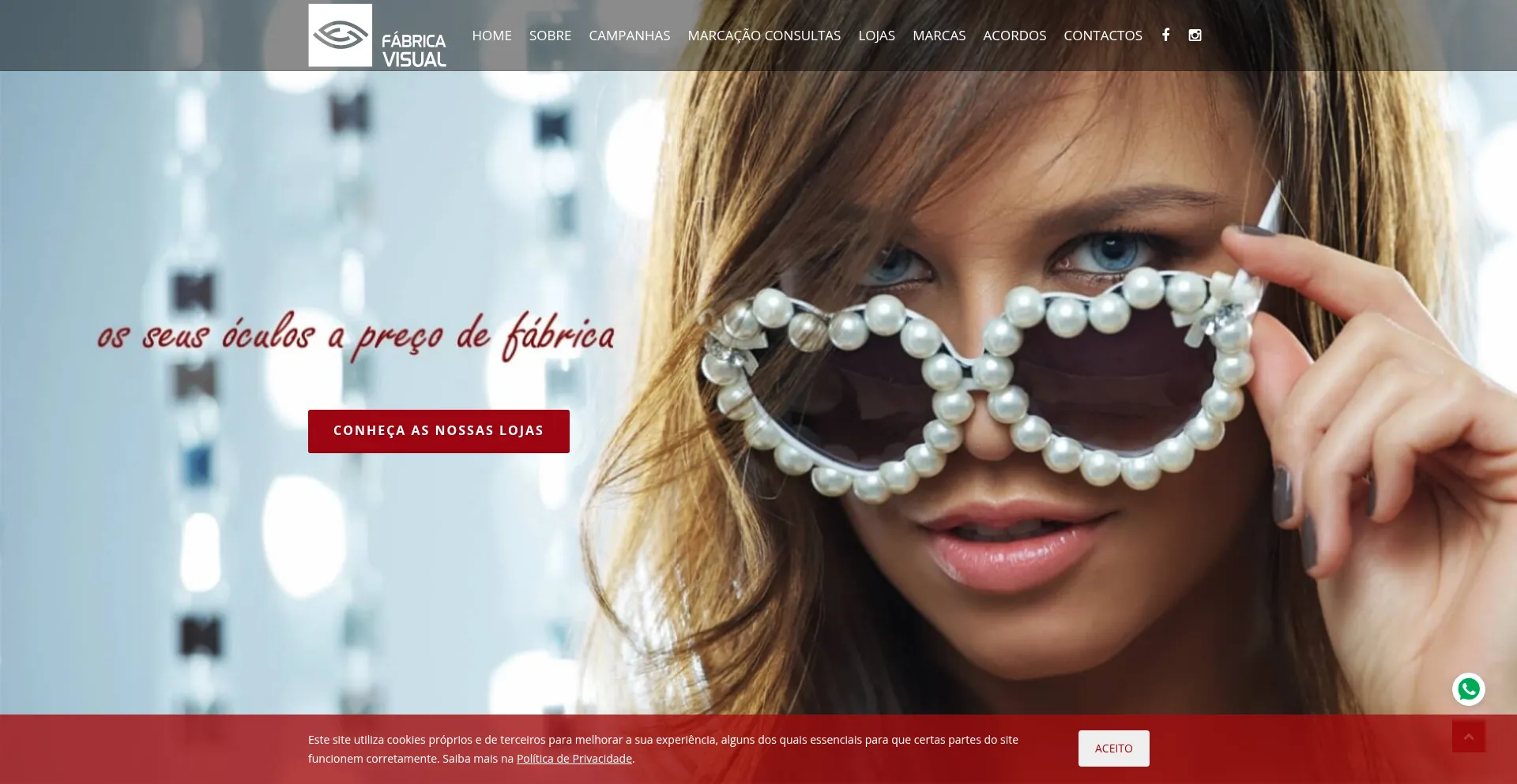 Fabricavisual.pt Screenshot