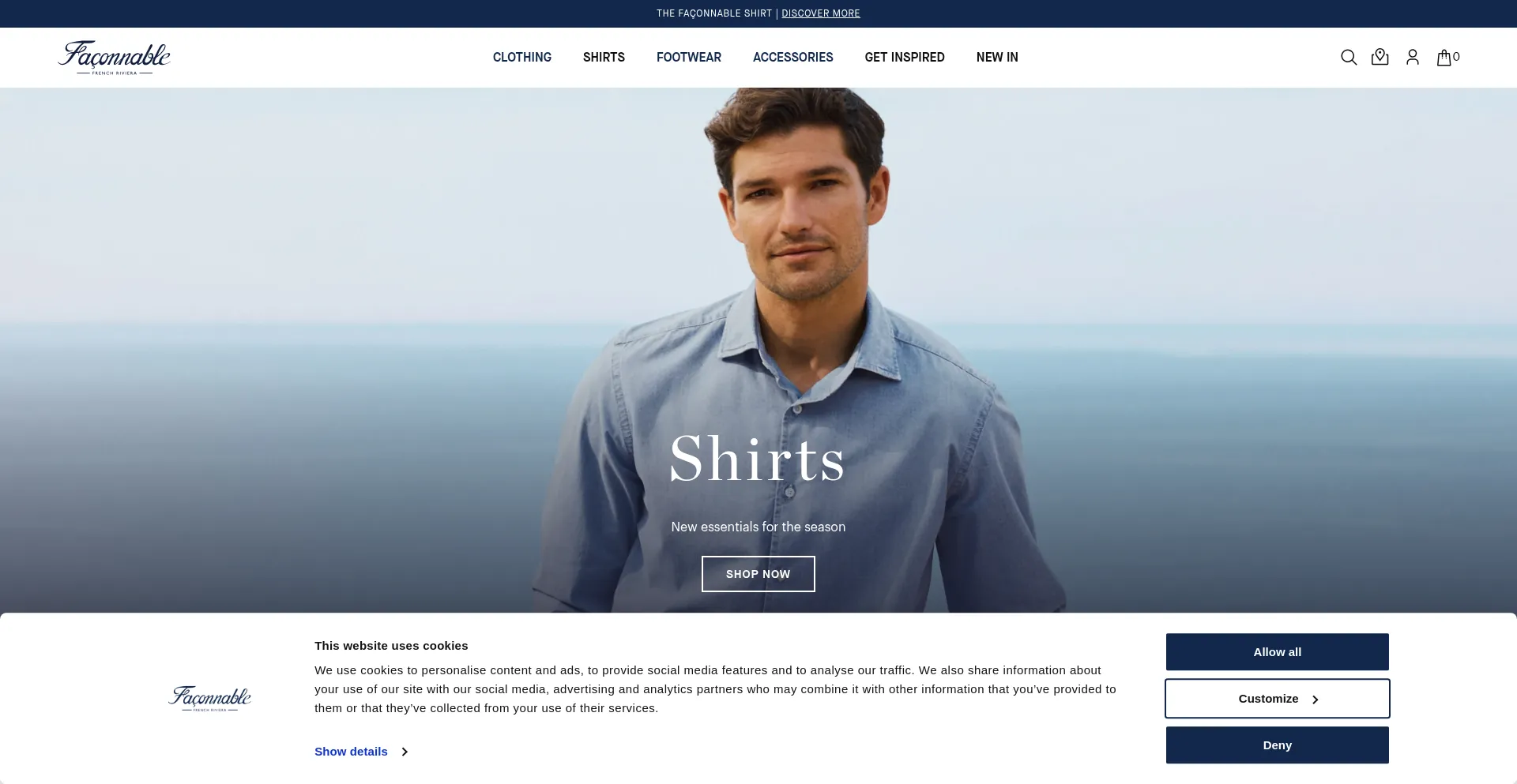 Faconnable.com