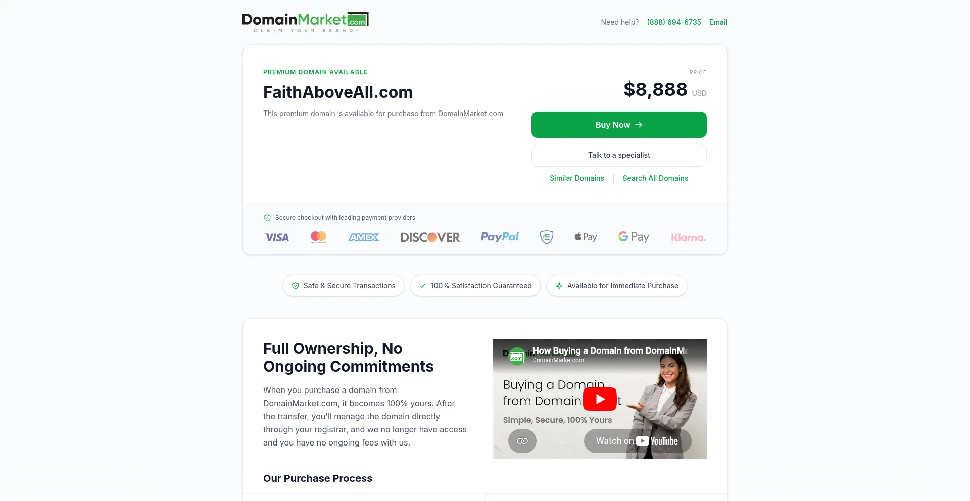 Faithaboveall.com
