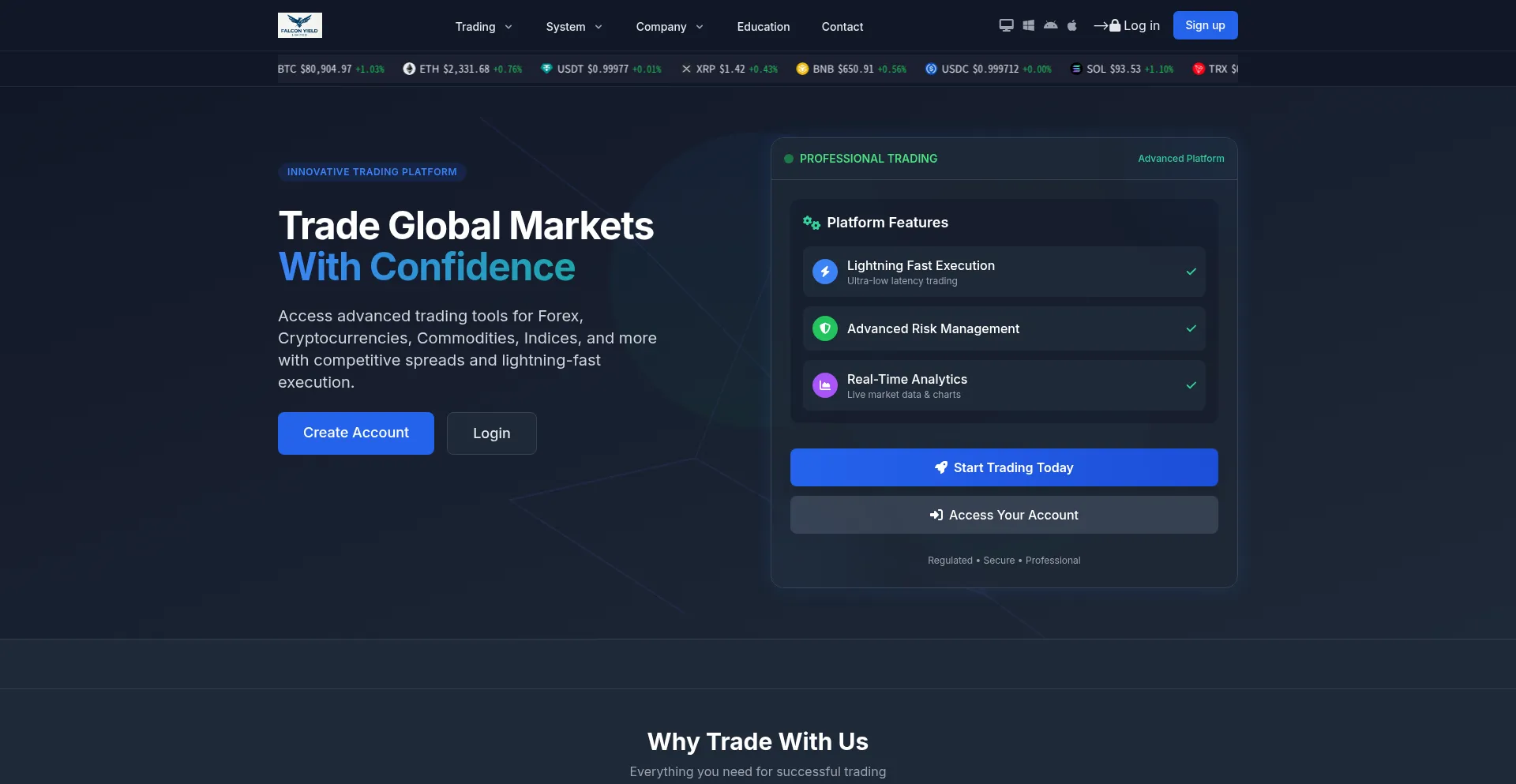 Falconyield.com