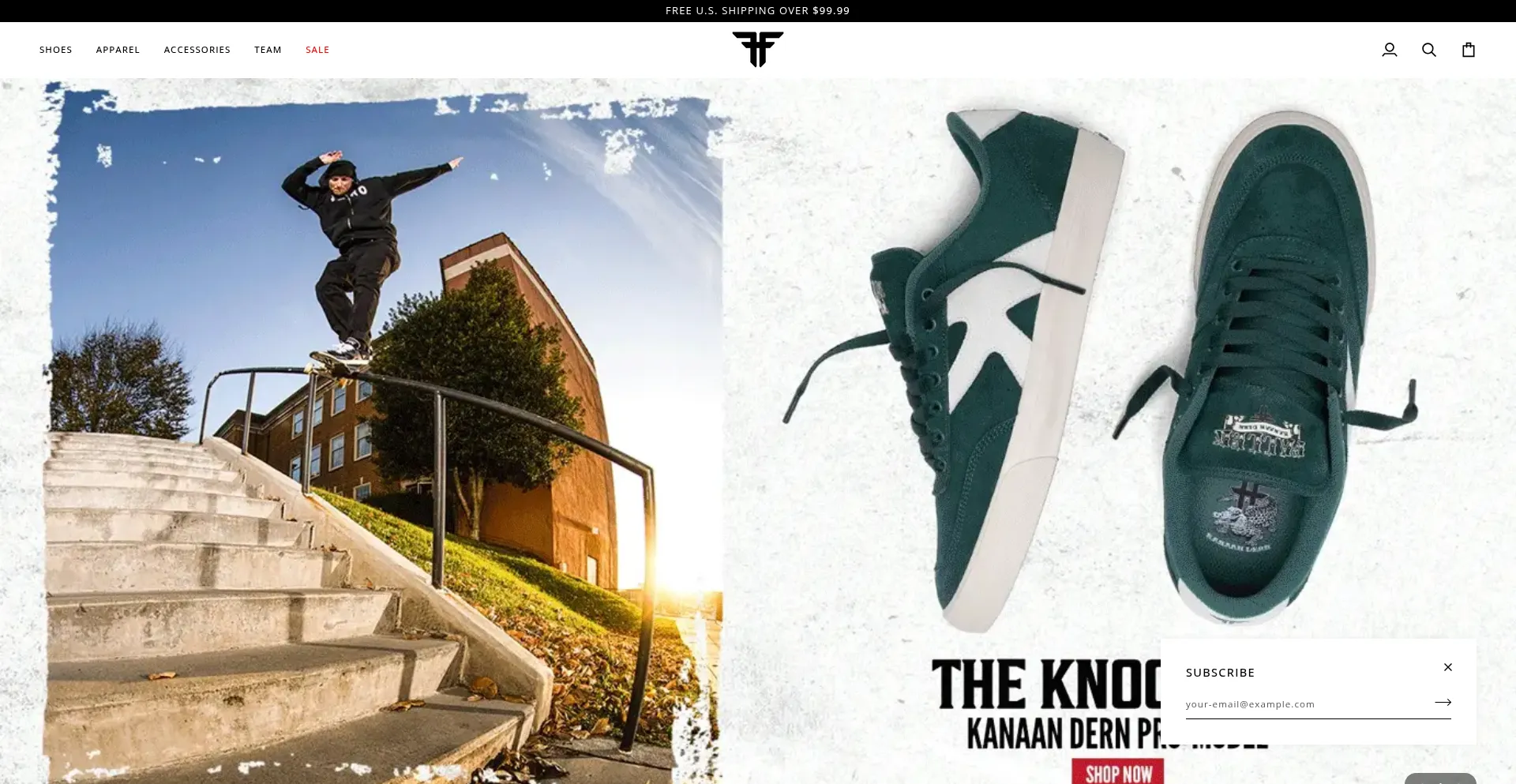 Fallenfootwear.us
