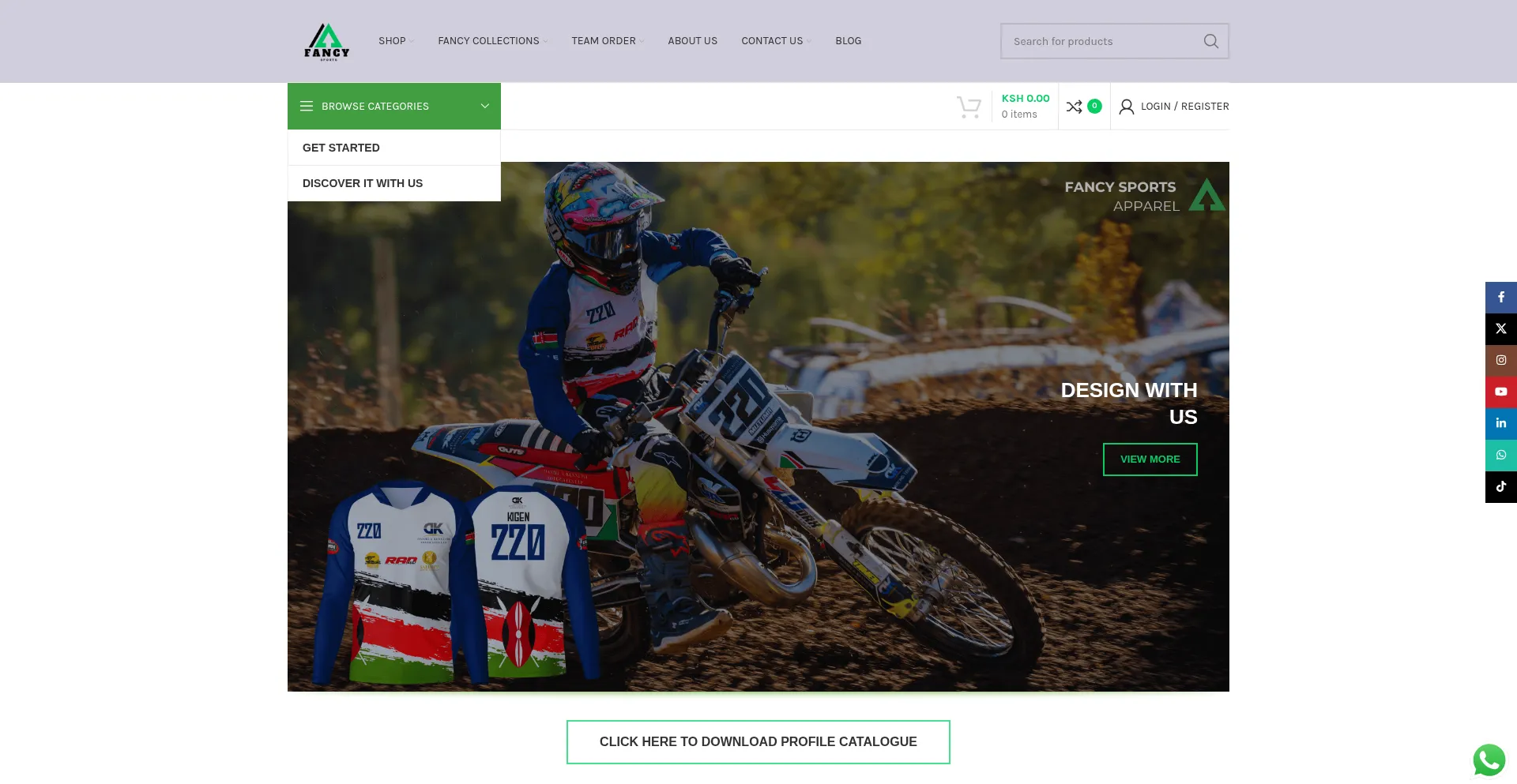 Fancysports.africa Screenshot