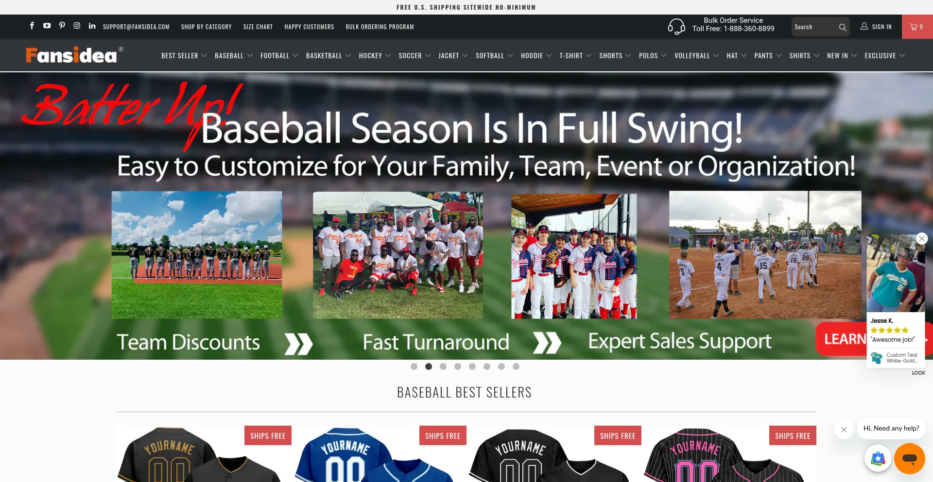Fansidea.com Screenshot