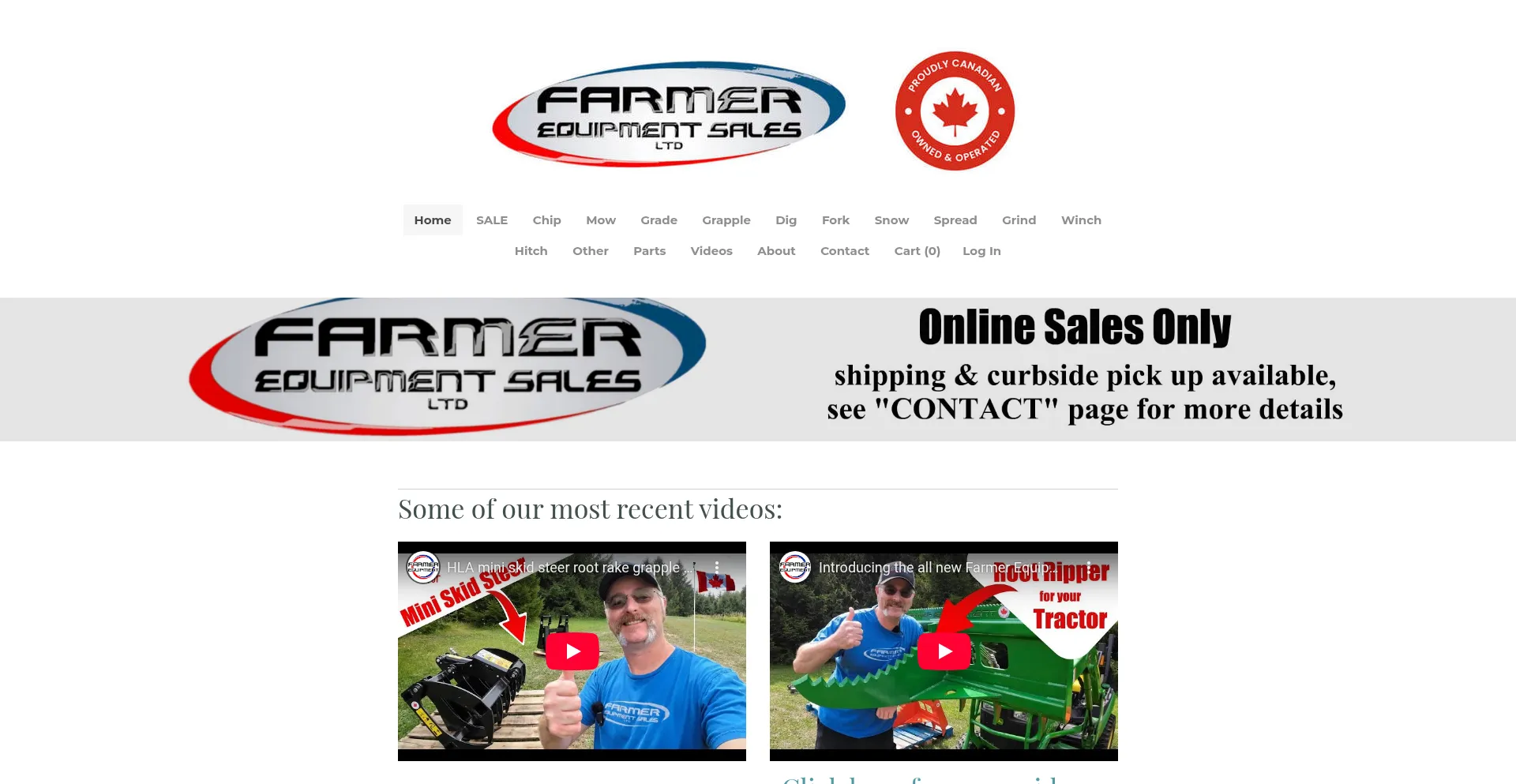 Farmerequipmentsales.com Screenshot