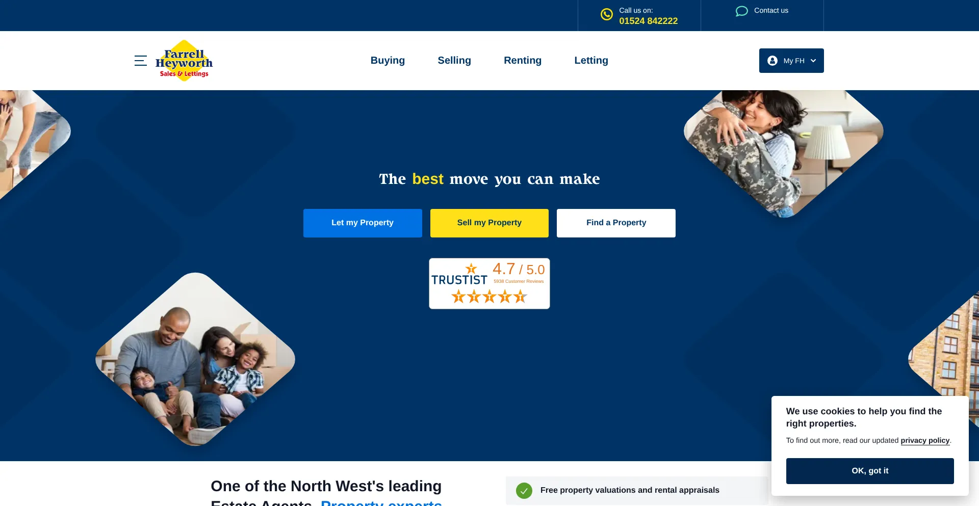 Farrellheyworth.co.uk Screenshot