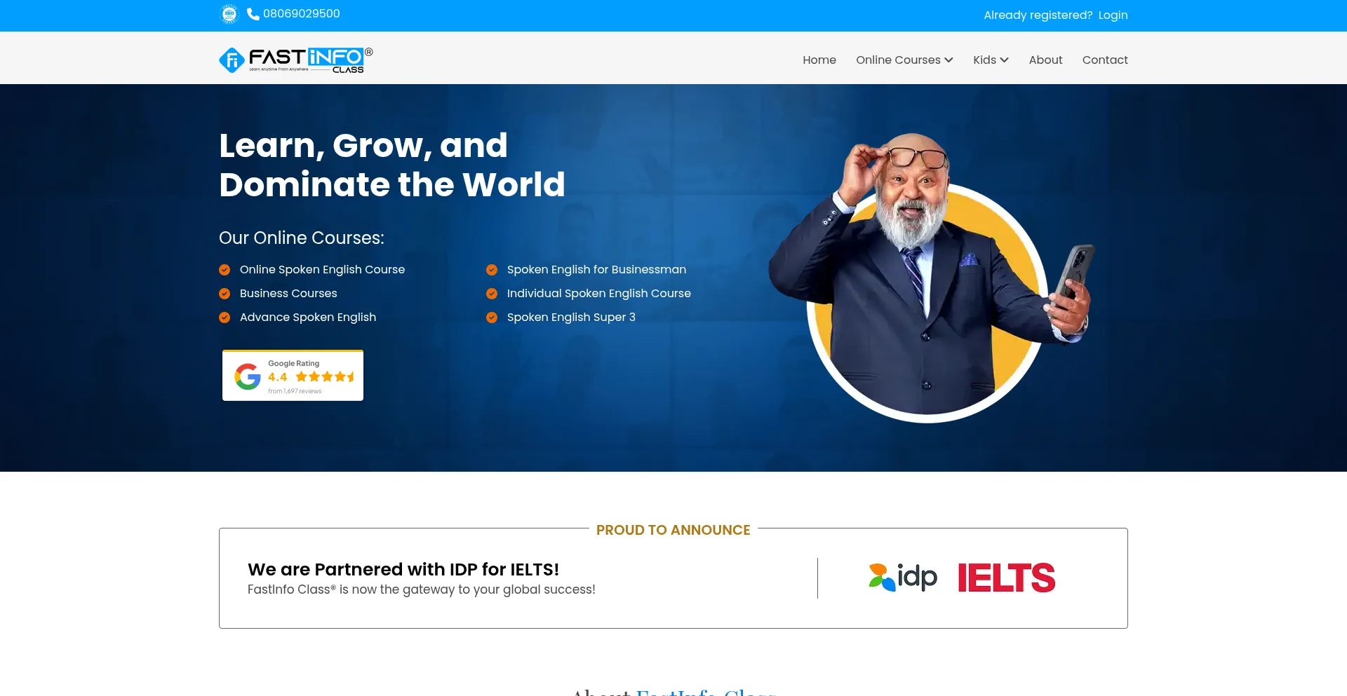 Fastinfoclass.com Screenshot