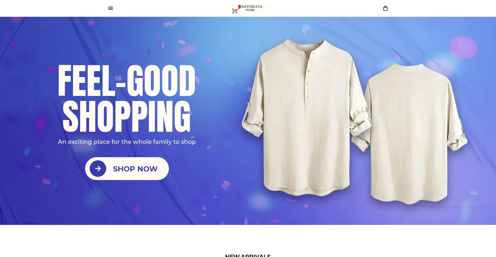 Website screenshot of Fastorlyus.com
