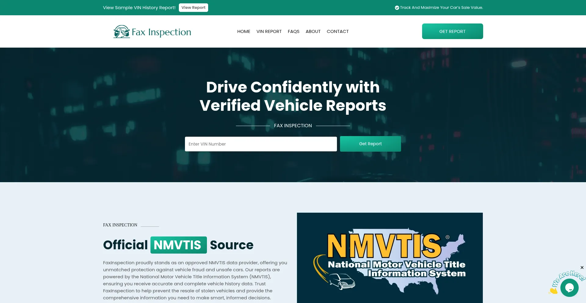 Faxinspection.com Screenshot