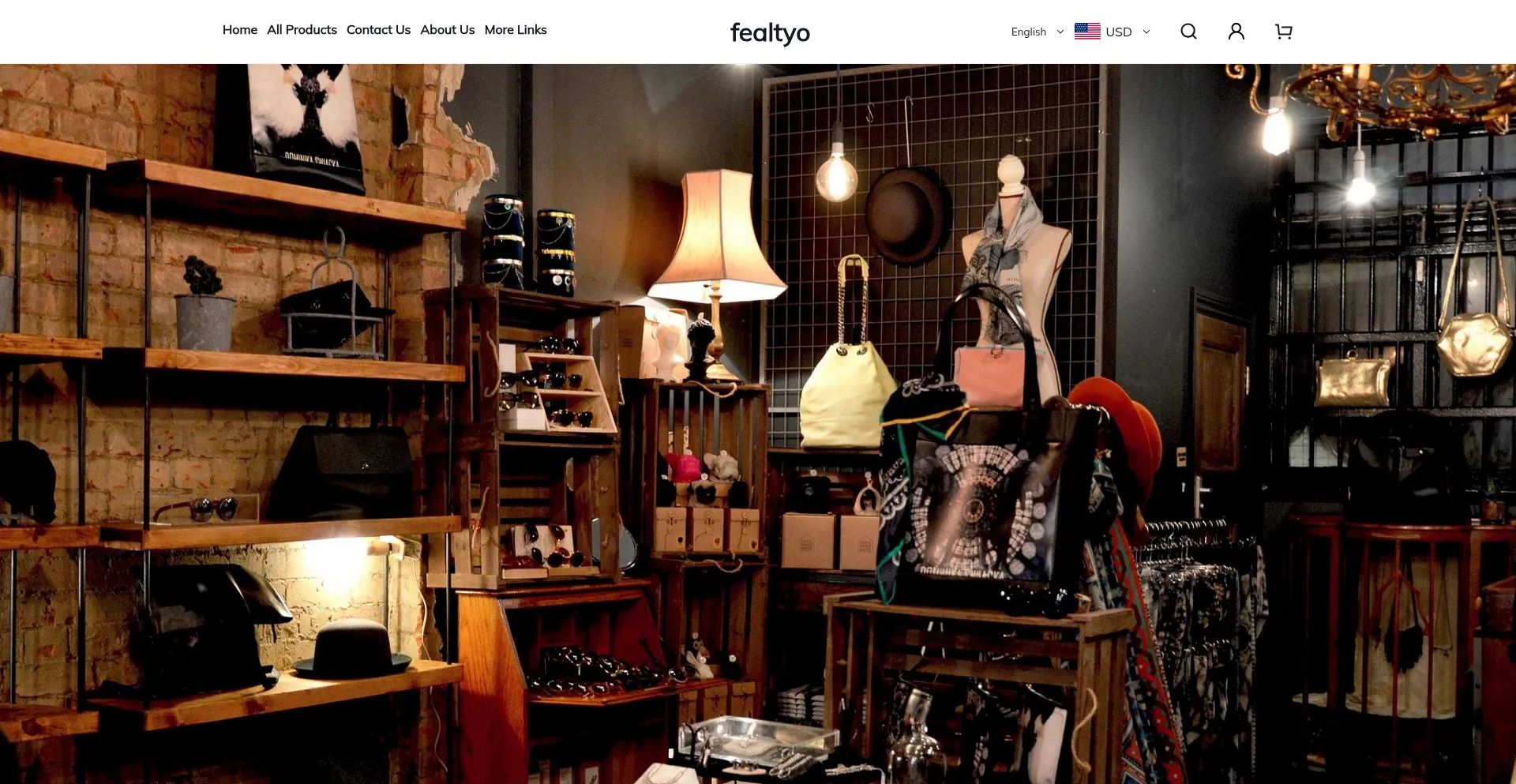 Website screenshot of Fealtyo.com
