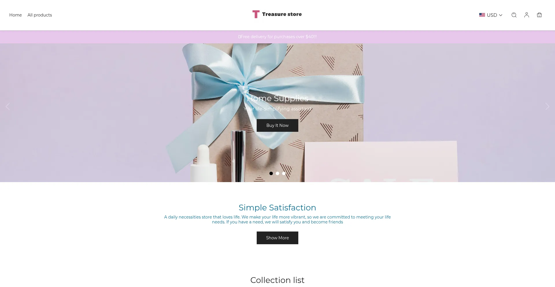Website screenshot of Feceny.com