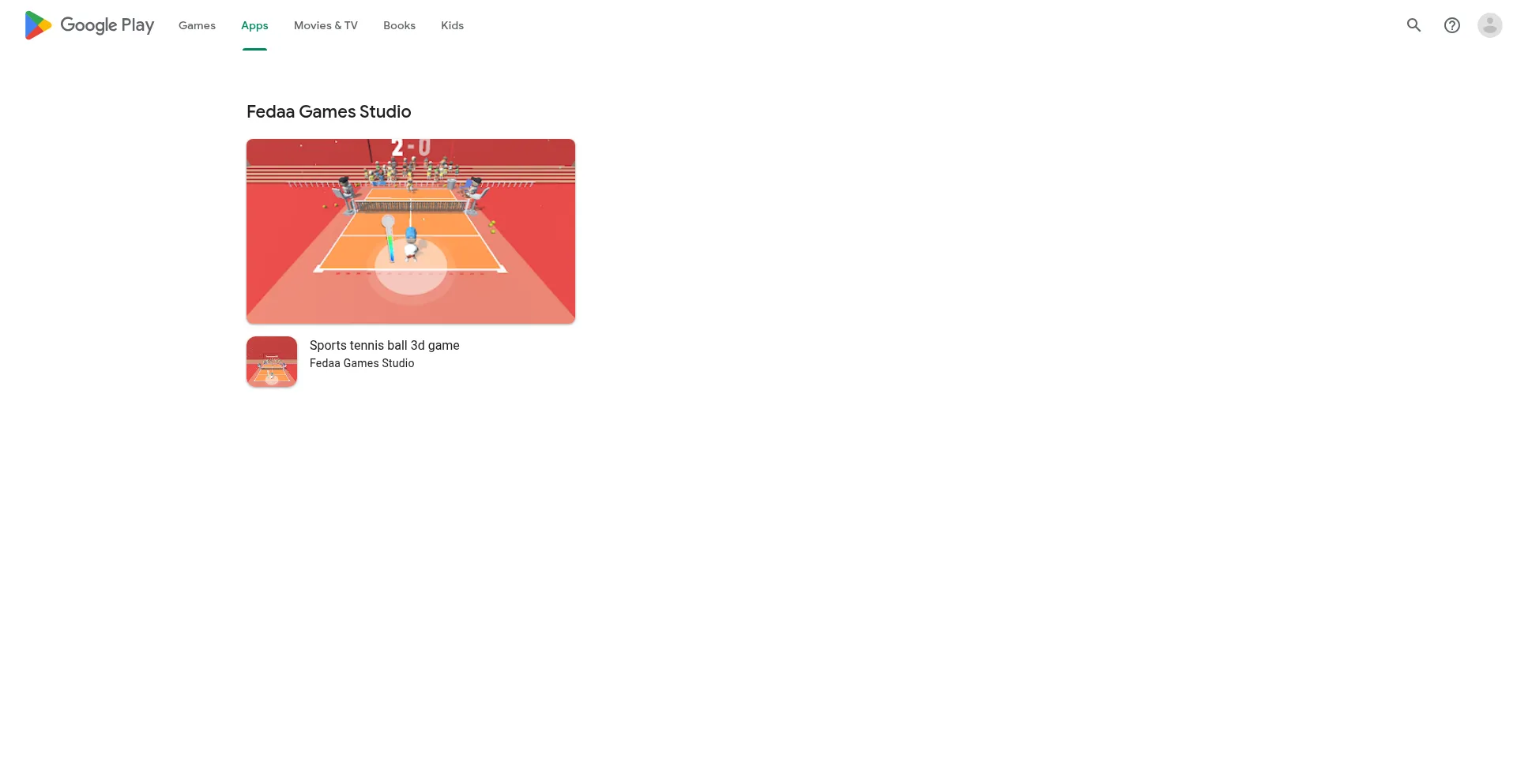 Website screenshot of Fedaagames.com